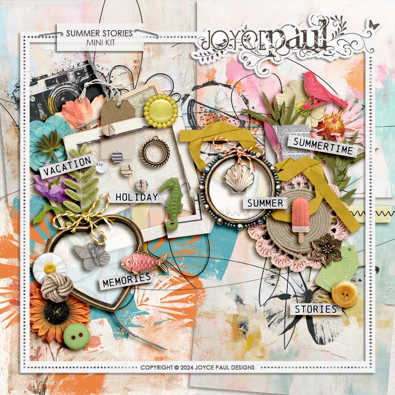 Summer Stories | Mini Kit by Joyce Paul