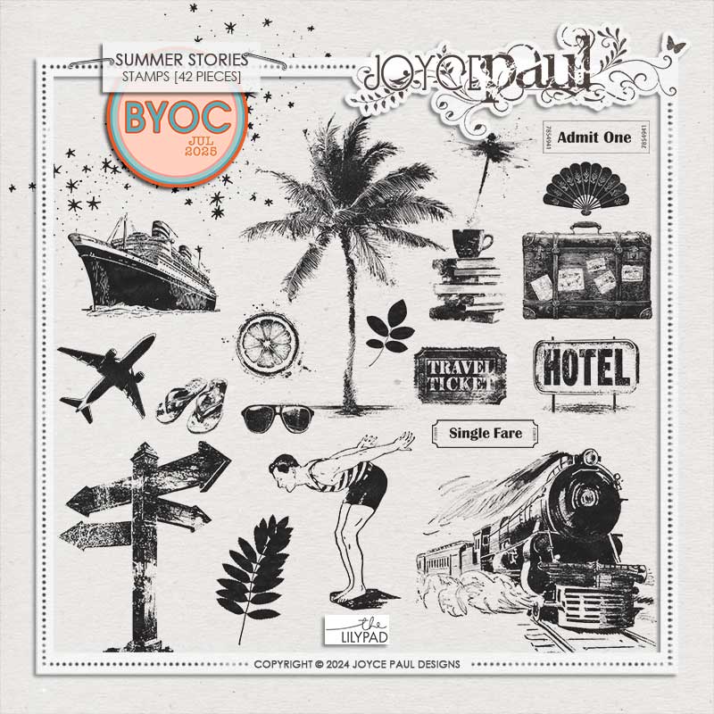 Summer Stories | Stamps by Joyce Paul