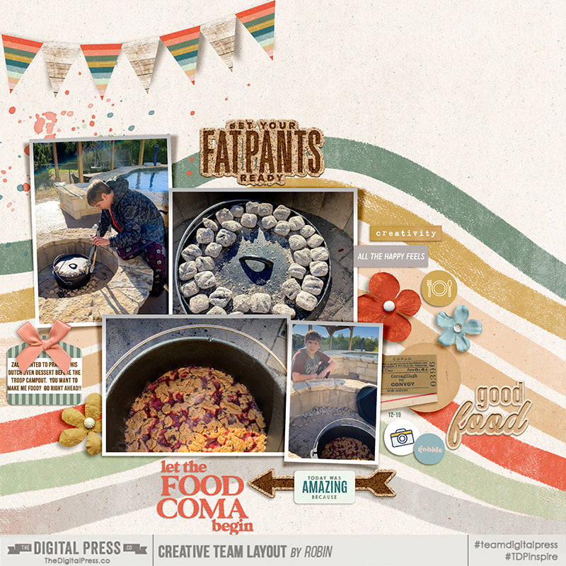 Storyteller November Digital Scrapbooking Kit - Image 8