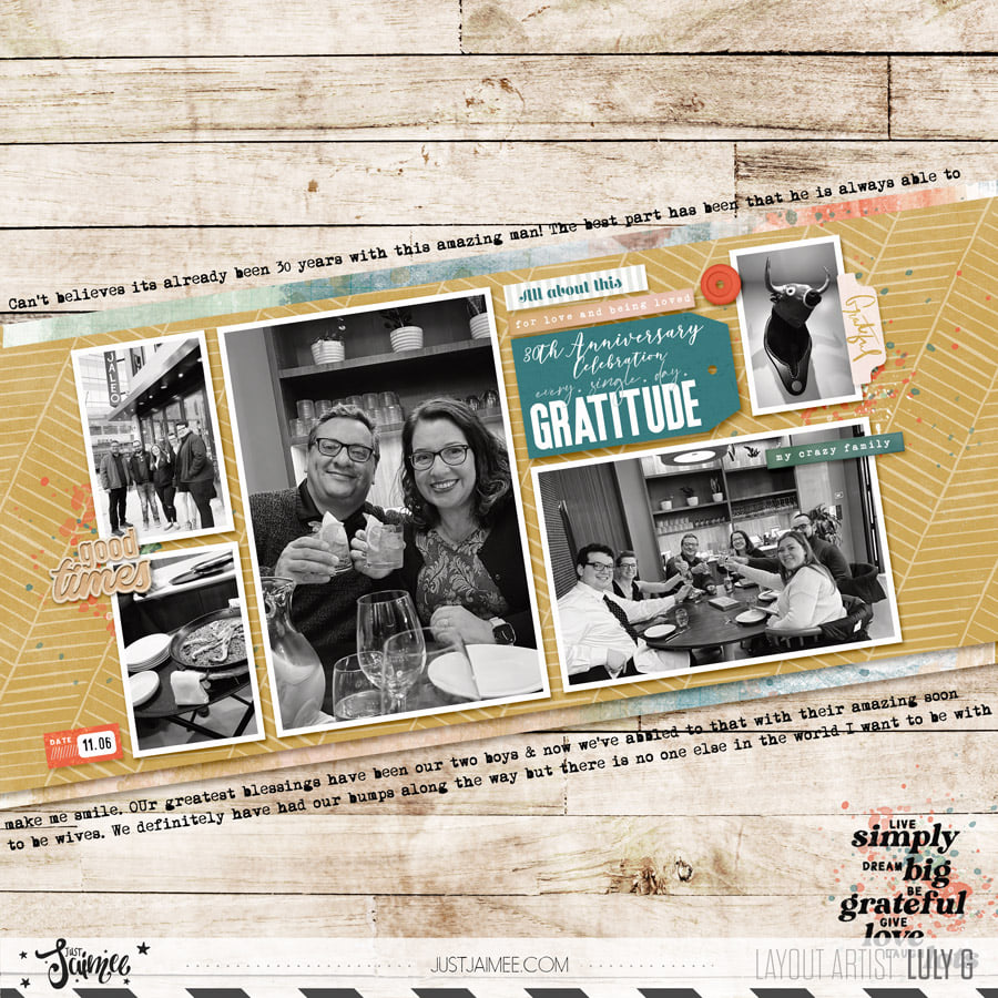 Storyteller November Digital Scrapbooking Kit - Image 9