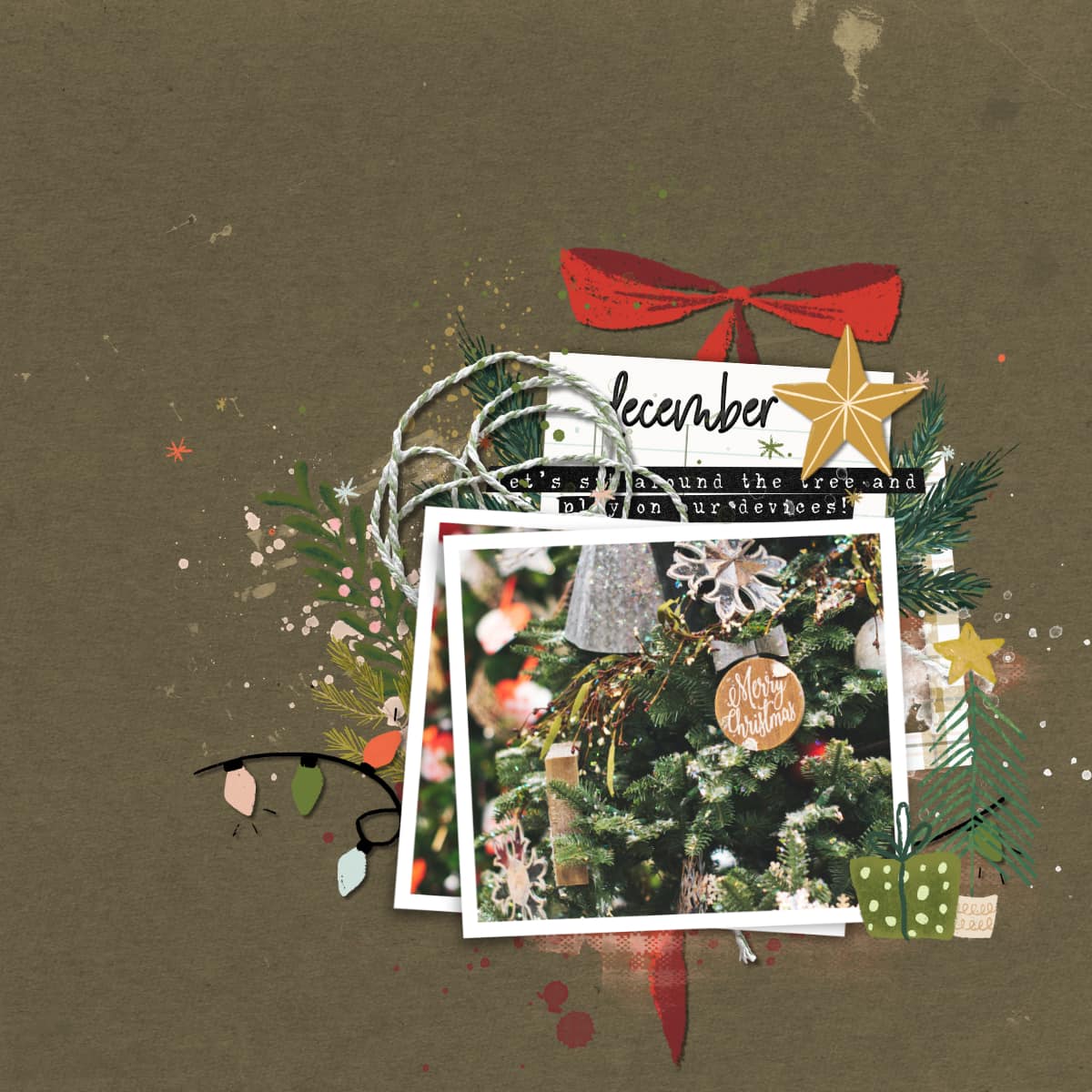 December Stories Digital Scrapbooking Bundle - Image 9