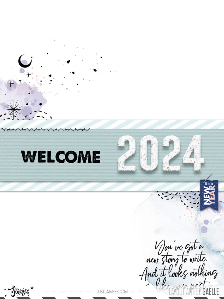 January Frolic Digital Scrapbooking Kit Bundle - Image 12
