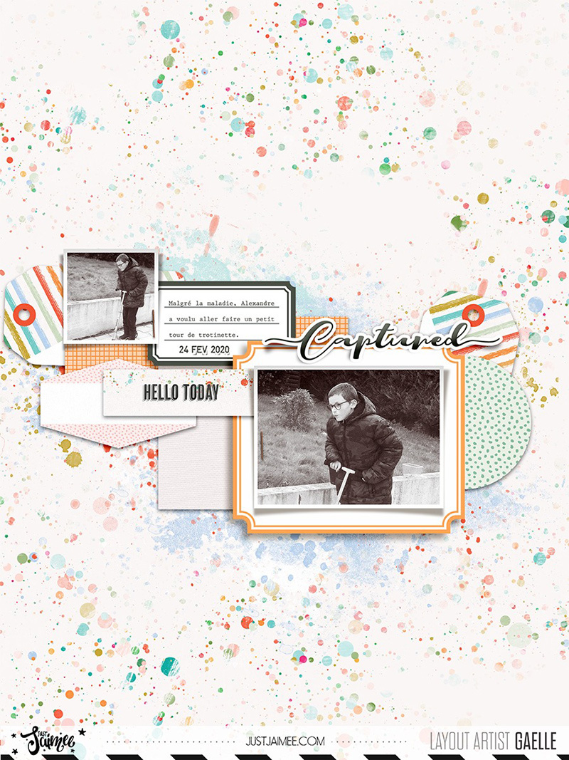 Storyteller | March 2020 | Digital Scrapbooking Kit - Image 5