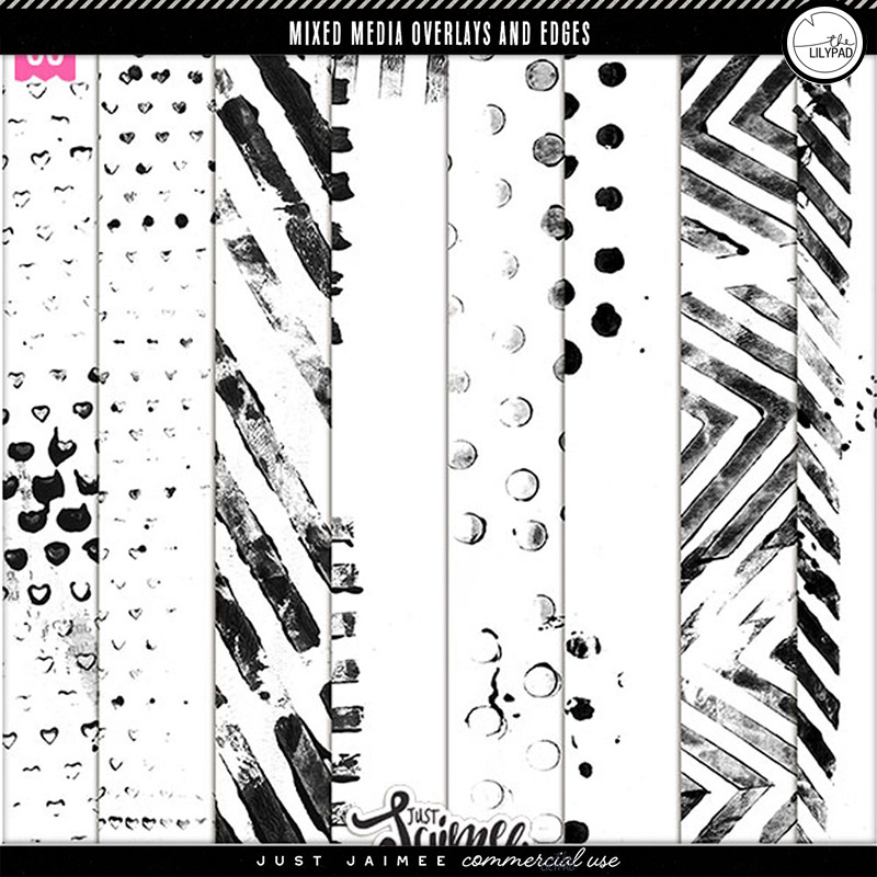 Mixed Media Overlays & Edges | CU