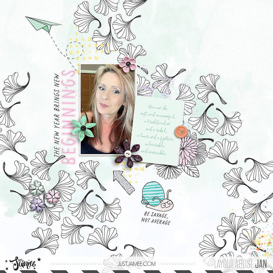 Storyteller January Digital Scrapbooking Bundle - Image 13