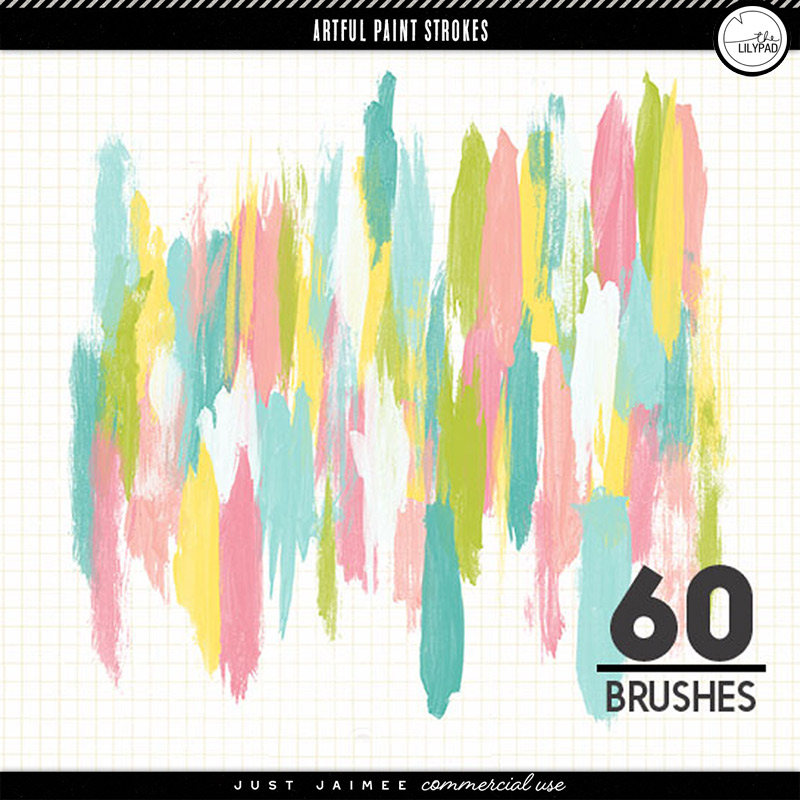Artful Paint Strokes | Commercial Use