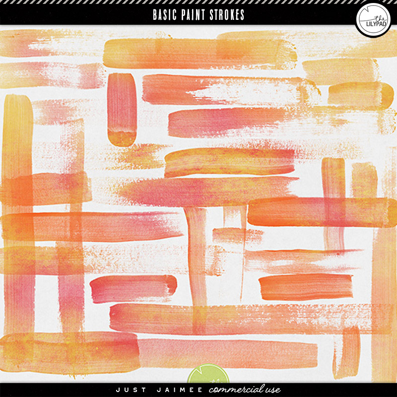 Basic Paint Strokes | Commercial Use