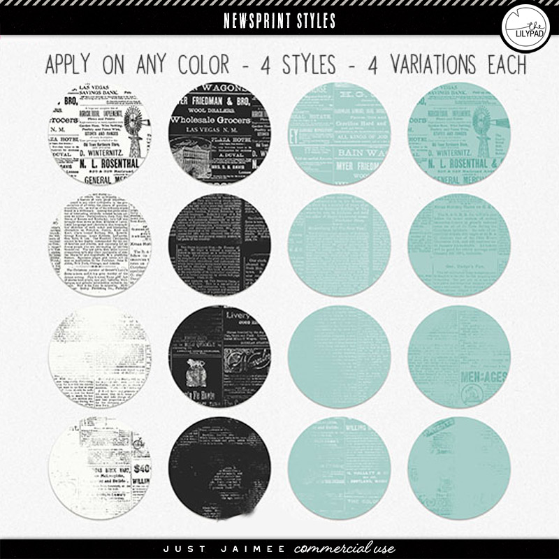 Newsprint Styles | CU