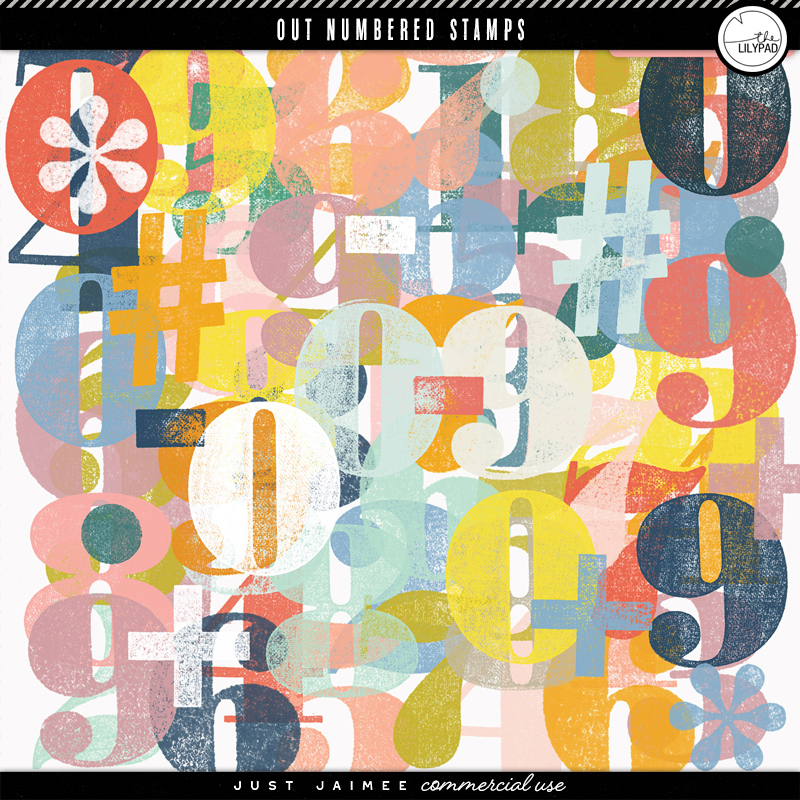 Out Numbered Stamps | CU