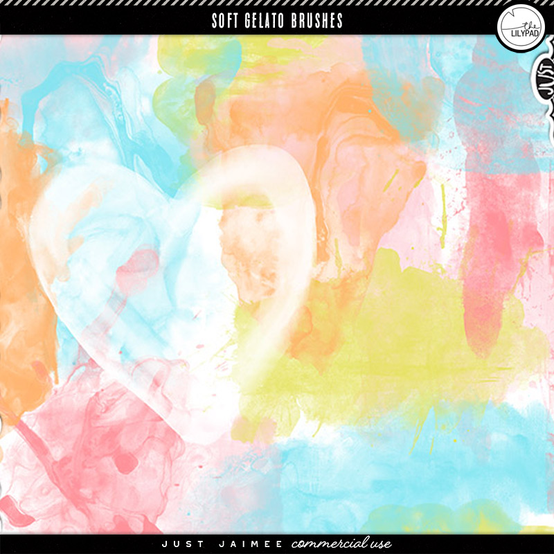 Soft Gelato Brushes | Commercial Use
