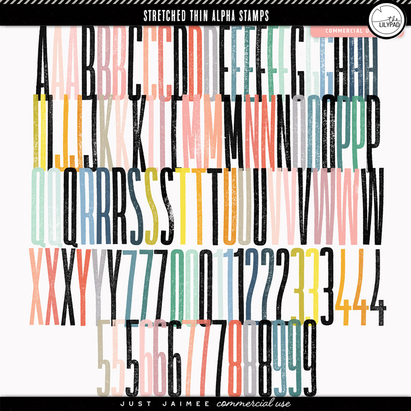 Stretched Thin Alpha Stamps | CU