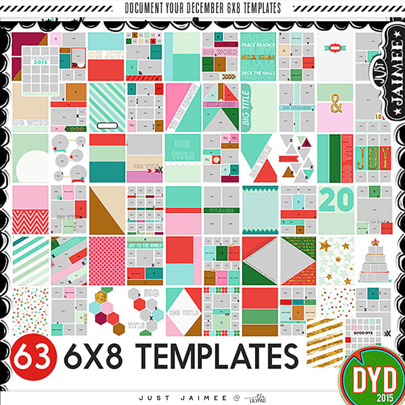 DYD 2015 | 6x8 Templates