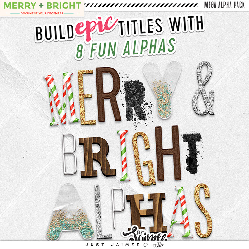 Merry + Bright | Mega Alpha Pack