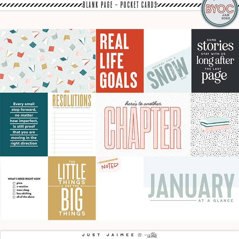Blank Page | Pocket Cards