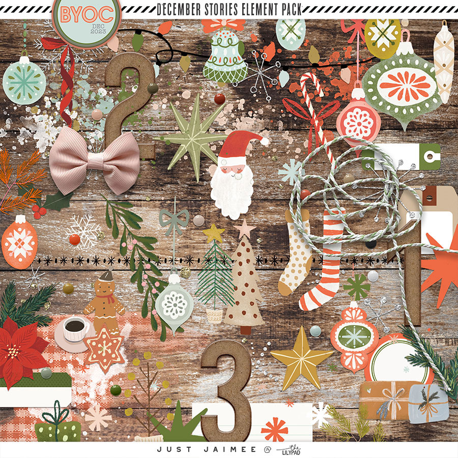 December Stories Digital Scrapbooking Bundle - Image 4
