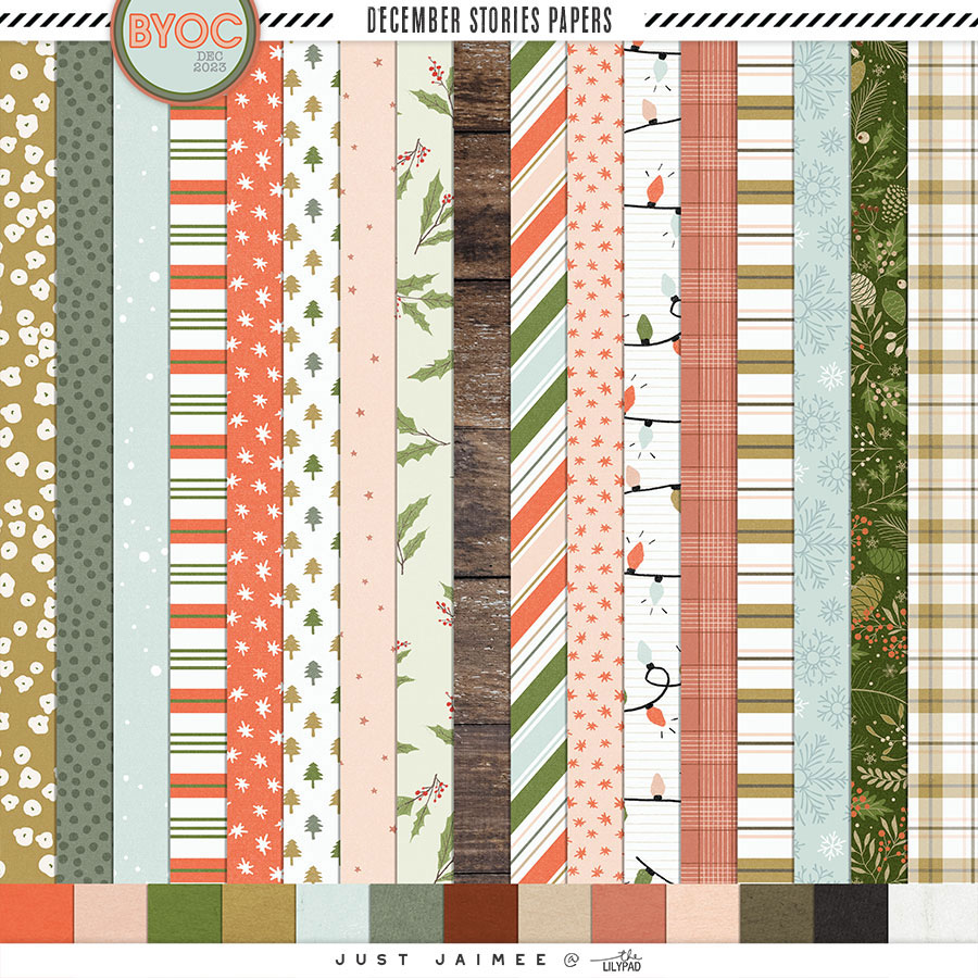 December Stories Digital Scrapbooking Bundle - Image 3