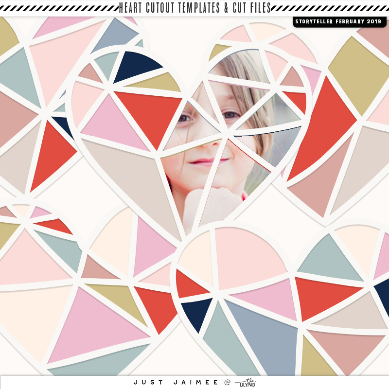 Heart Cutout Templates & Cut Files