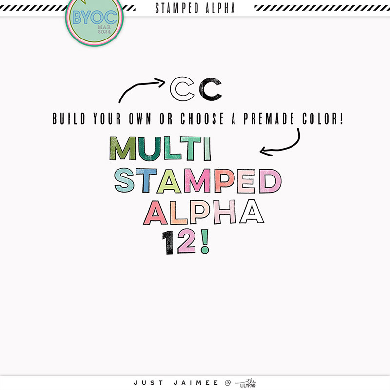 Multi Stamped Alpha