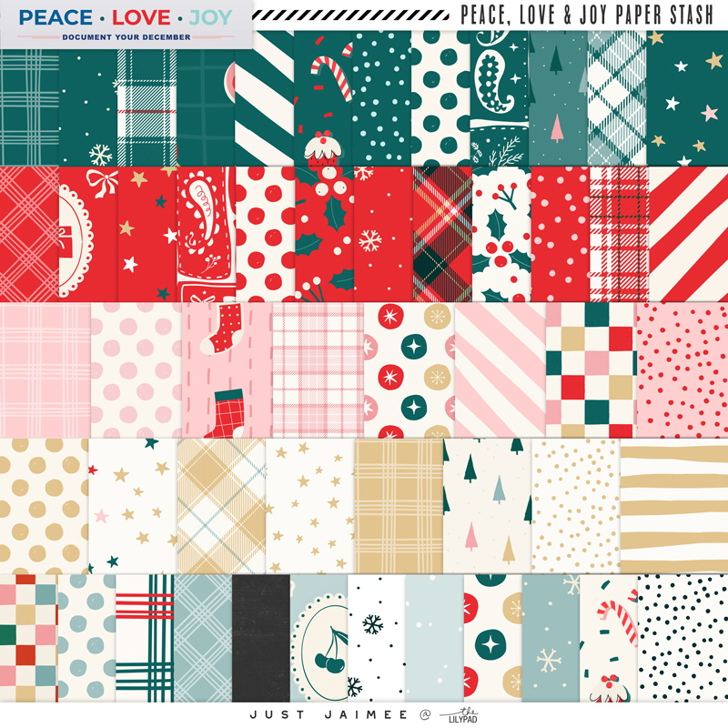 Peace, Love & Joy | Paper Pack