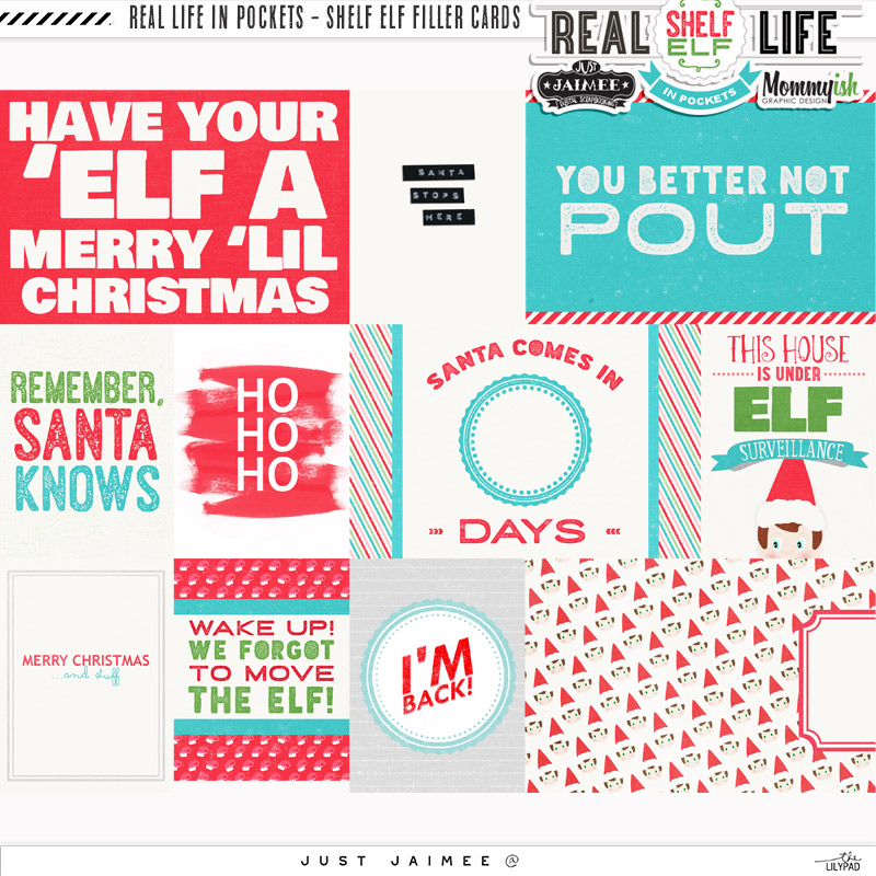 REAL LIFE IN POCKETS – SHELF ELF | POCKET CARD BUNDLE - Image 3