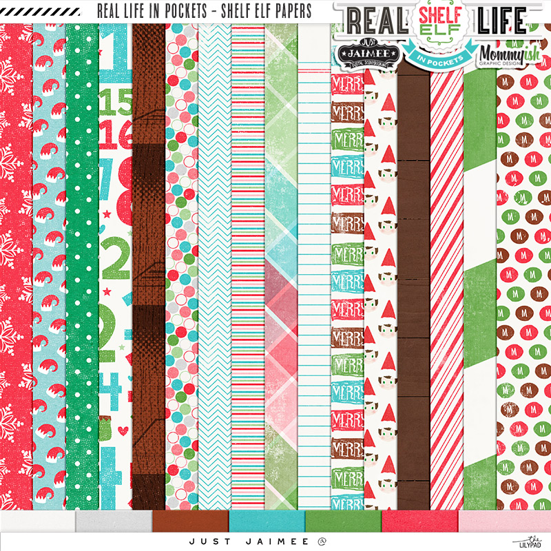 REAL LIFE IN POCKETS – SHELF ELF | KIT - Image 2