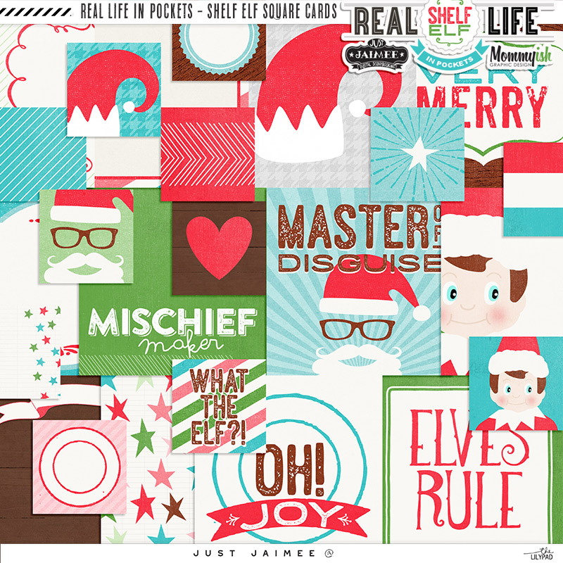 REAL LIFE IN POCKETS – SHELF ELF | POCKET CARD BUNDLE - Image 2