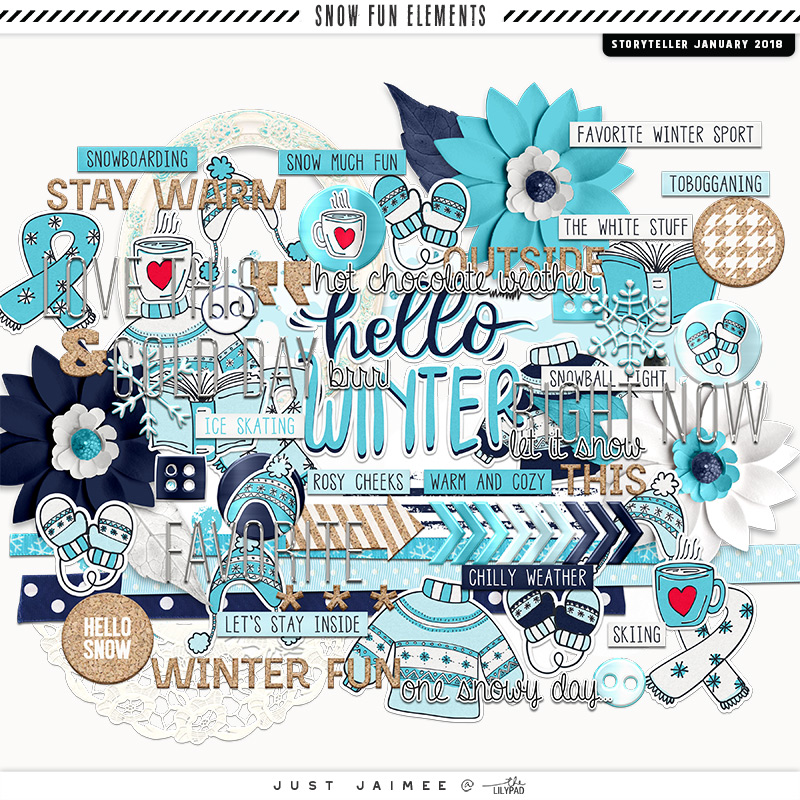 Storyteller January 2018 Snow Fun Kit - Image 3