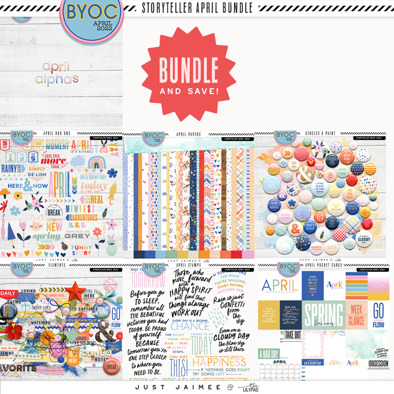 April Storyteller Bundle | BYOC April 2022