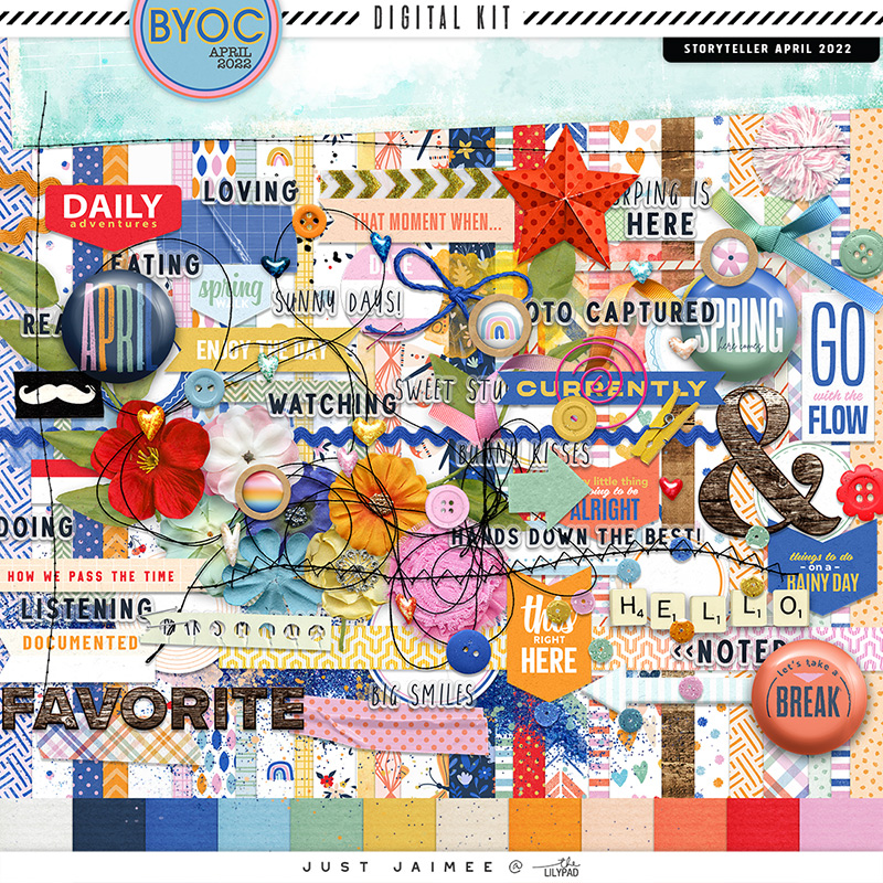 April Storyteller Kit | BYOC April 2022