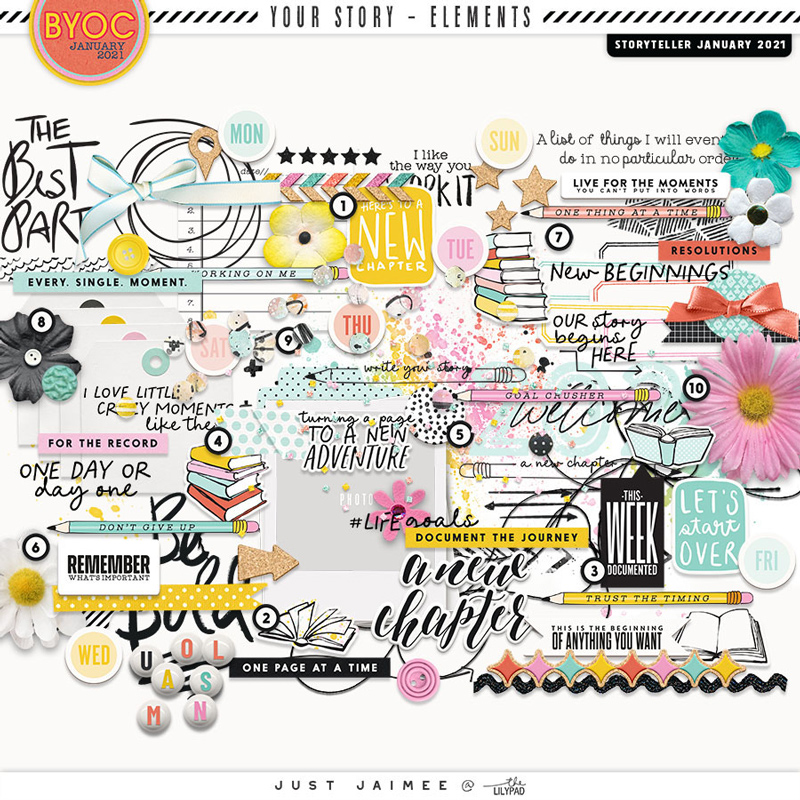 Storyteller January 2021 Your Story Kit - Image 3