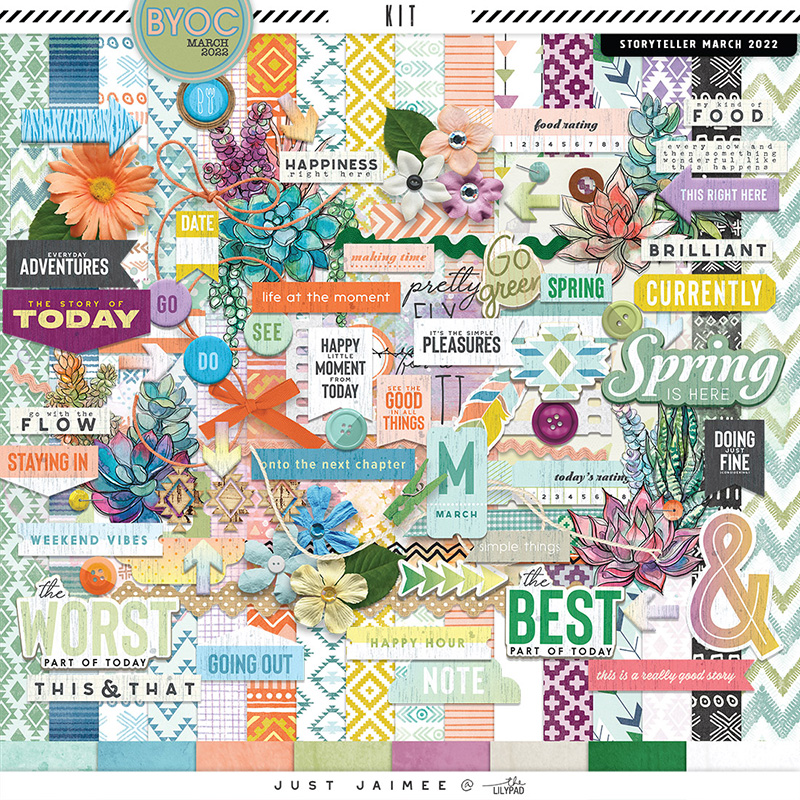 March Storyteller Kit | BYOC March 2022
