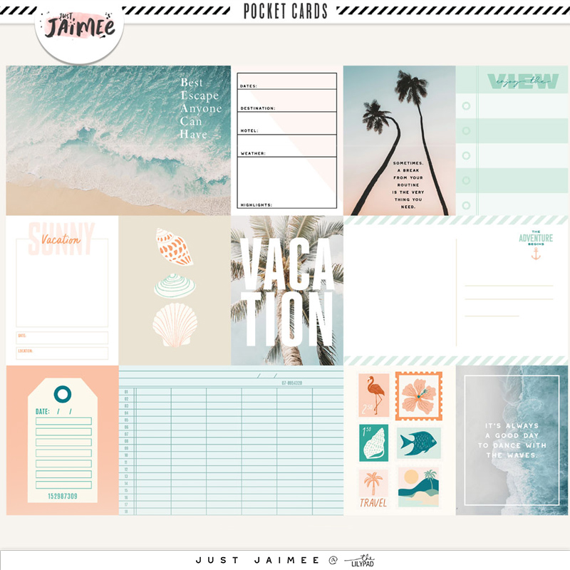 Wanderlust: Tropical – Pocket Cards