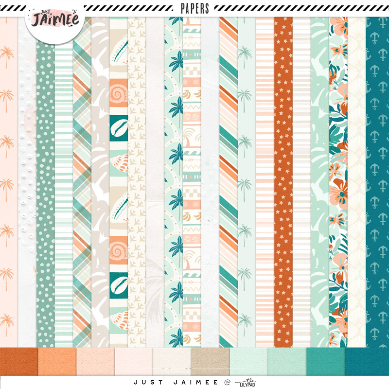 Wanderlust: Tropical – Papers