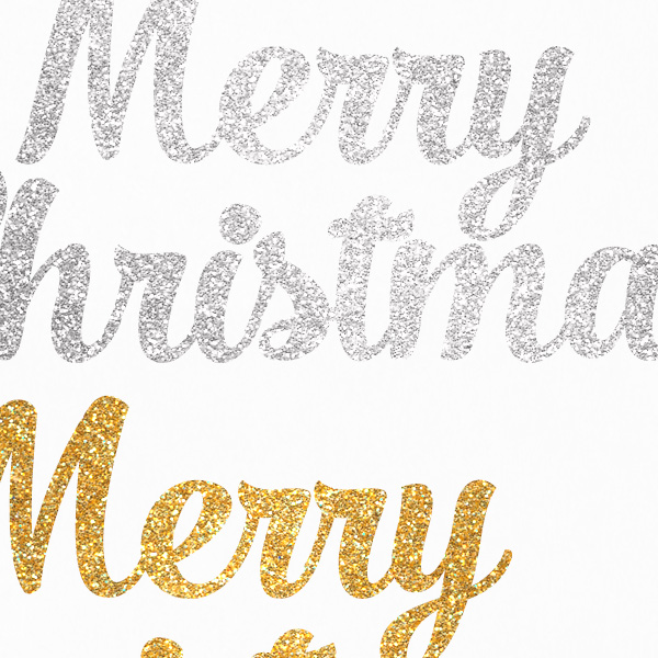 Christmas Foil Photoshop Styles - Image 3