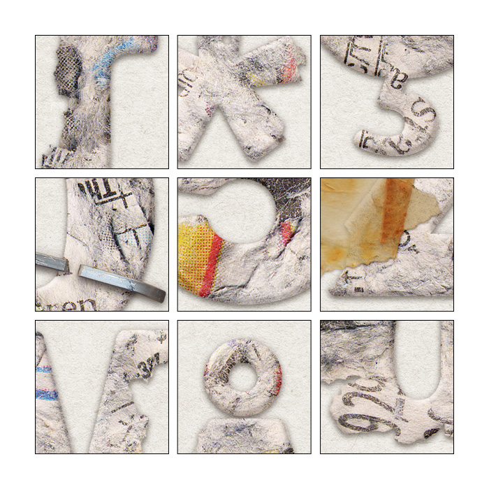 Recycled Newspaper Alpha - Image 2