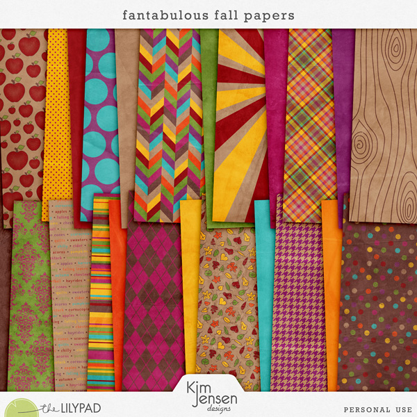 Fantabulous Fall Papers