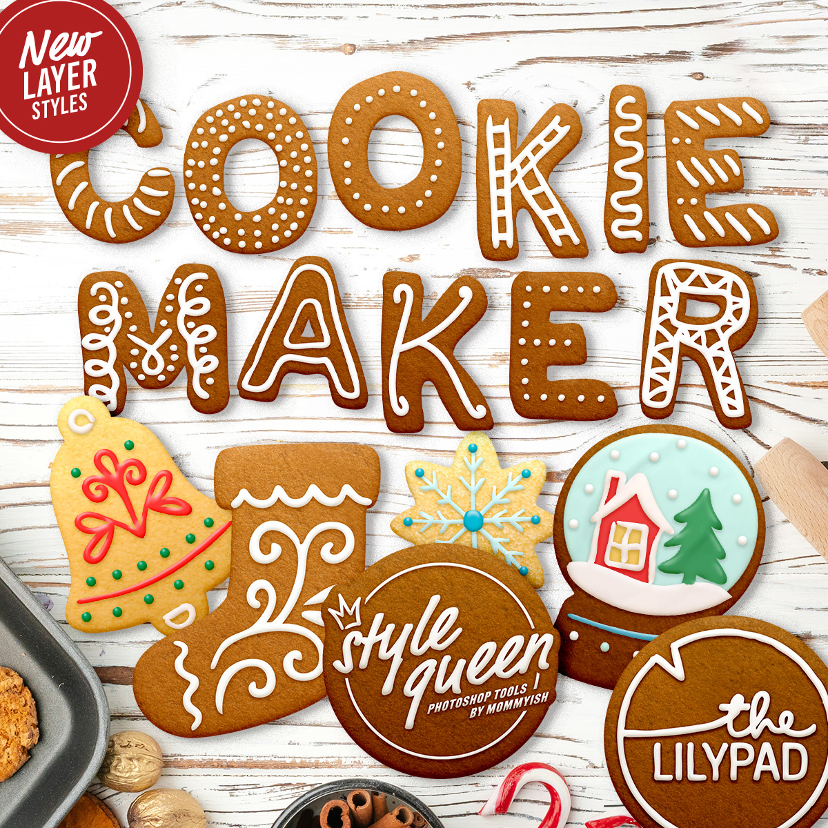 Style Queen Cookie Maker Styles