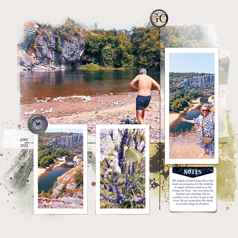 Messy Pockets Gridded No6 Photobook Templates by Lynn Grieveson - Image 4