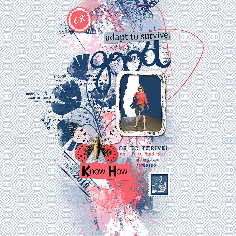 Good Enough Digital Scrapbooking Kit by Lynn Grieveson - Image 2