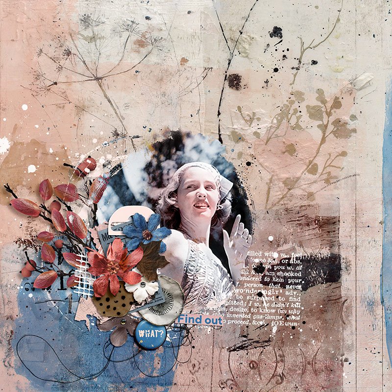 Hear My Voice 36 Wondering Digital Scrapbooking Kit - Image 9