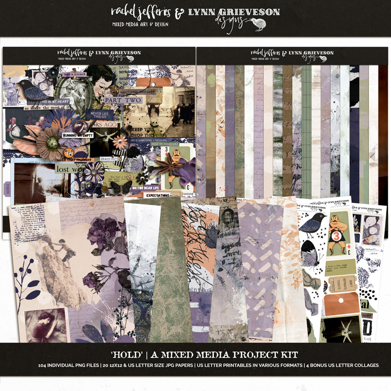 Hold Mixed Media Project Kit