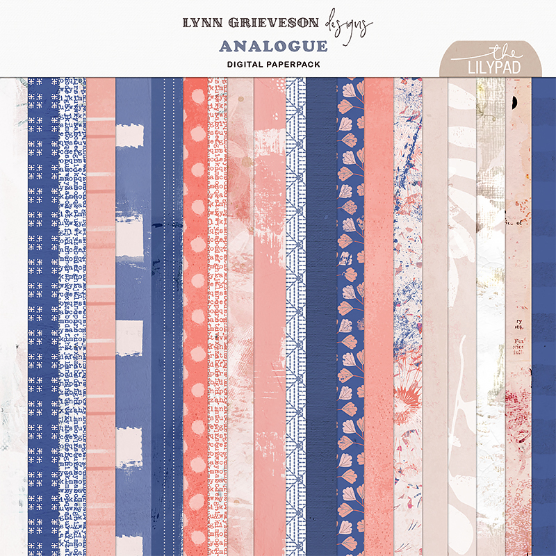 Analogue Digital Paper Pack by Lynn Grieveson