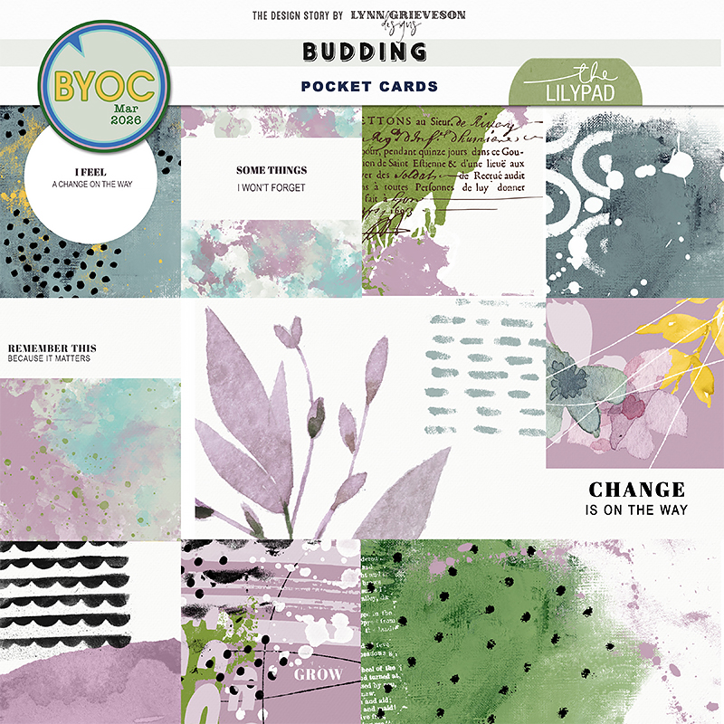 Budding Pocket Cards by Lynn Grieveson