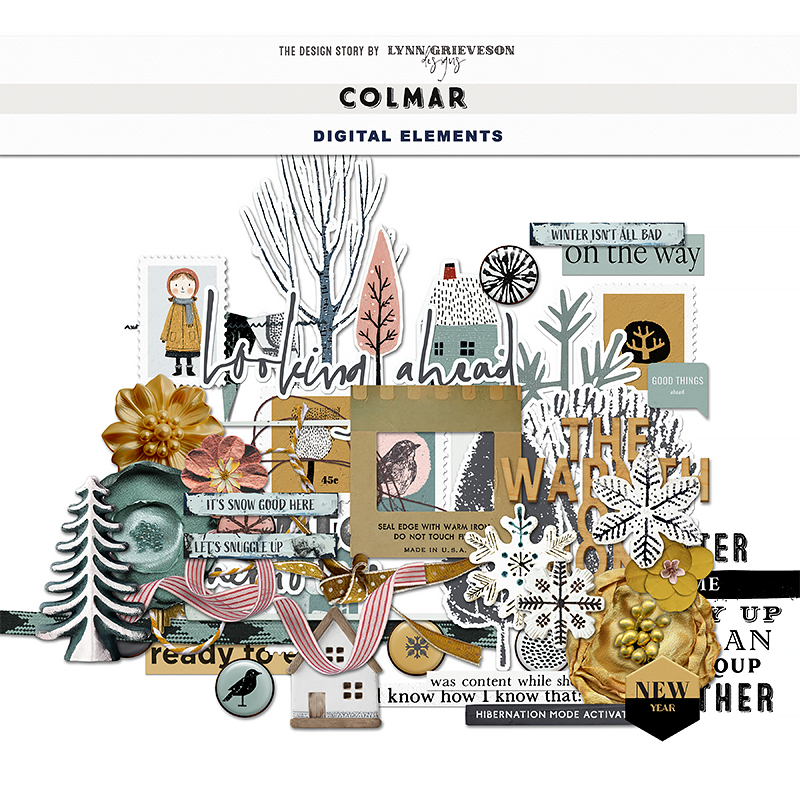 Colmar Digital Scrapbooking Kit by Lynn Grieveson - Image 3