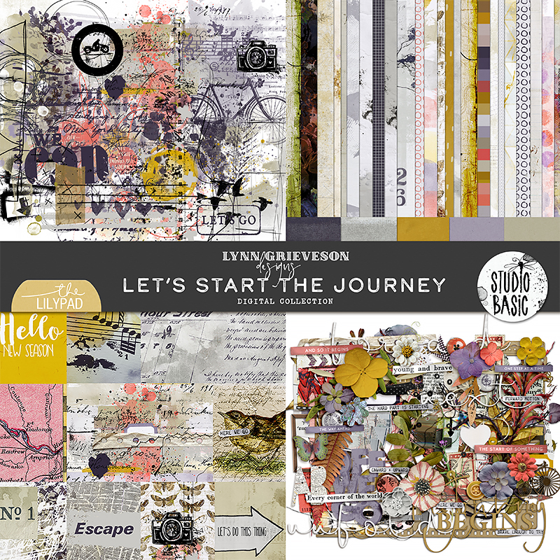 Let's Start The Journey Collection by Lynn Grieveson and Studio Basic