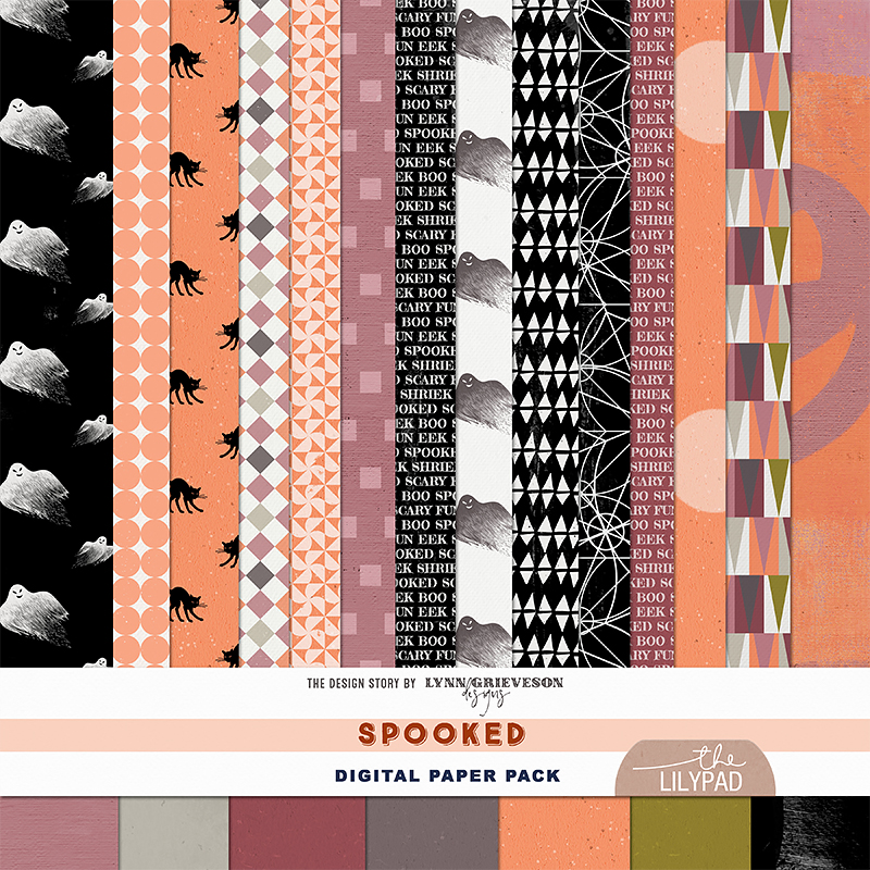 Spooked Digital Scrapbooking Kit by Lynn Grieveson - Image 2