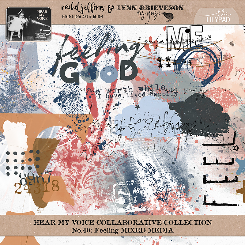 Hear My Voice 40 Feeling Mixed Media