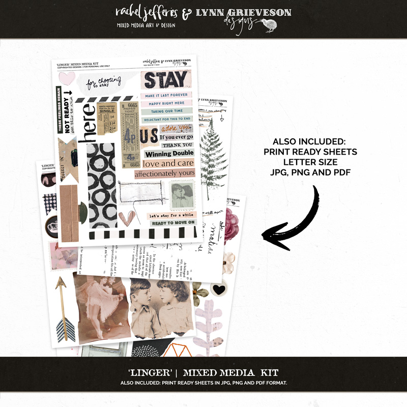 Linger Mixed Media Kit - Image 4