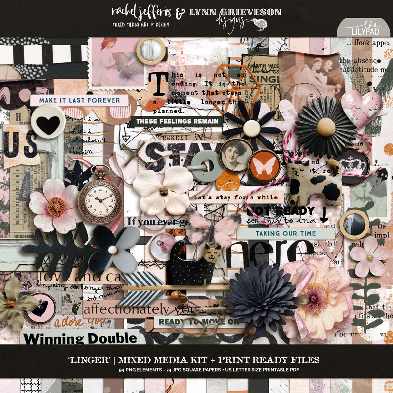 Linger Mixed Media Kit