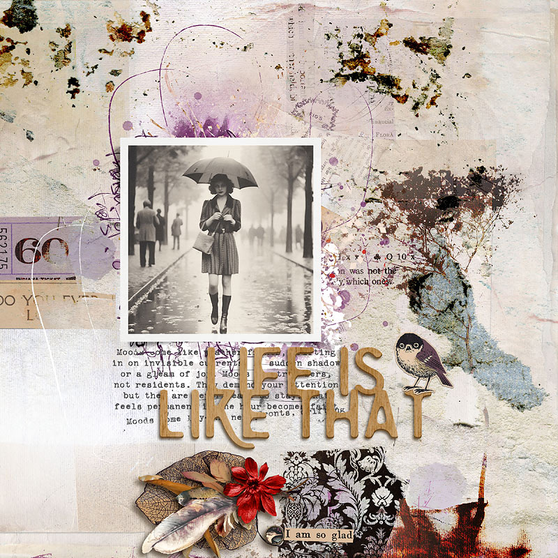 Many Moods Mixed Media Elements by Lynn Grieveson - Image 10